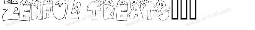 Zenful Treats字体转换